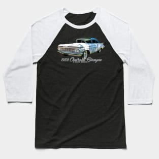 1959 Chevrolet Biscayne 2 Door Sedan Baseball T-Shirt